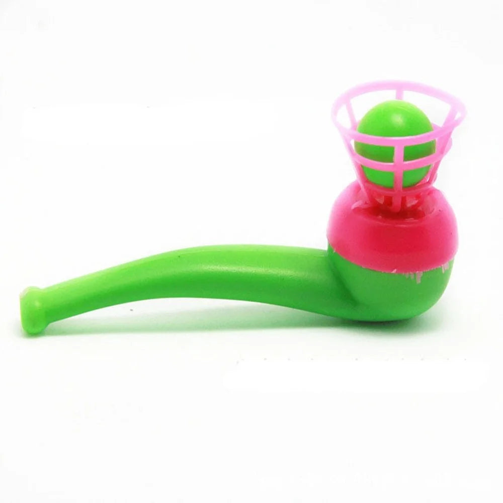 3pcs Plastic Pipe Blowing Ball Kids Toys Outdoor Games Balance