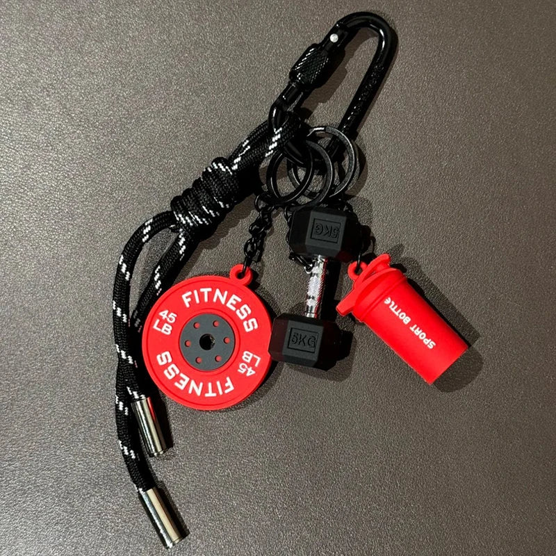 Fitness Keychain for Gym Lovers Premium Gift Sports Enthusiasts
