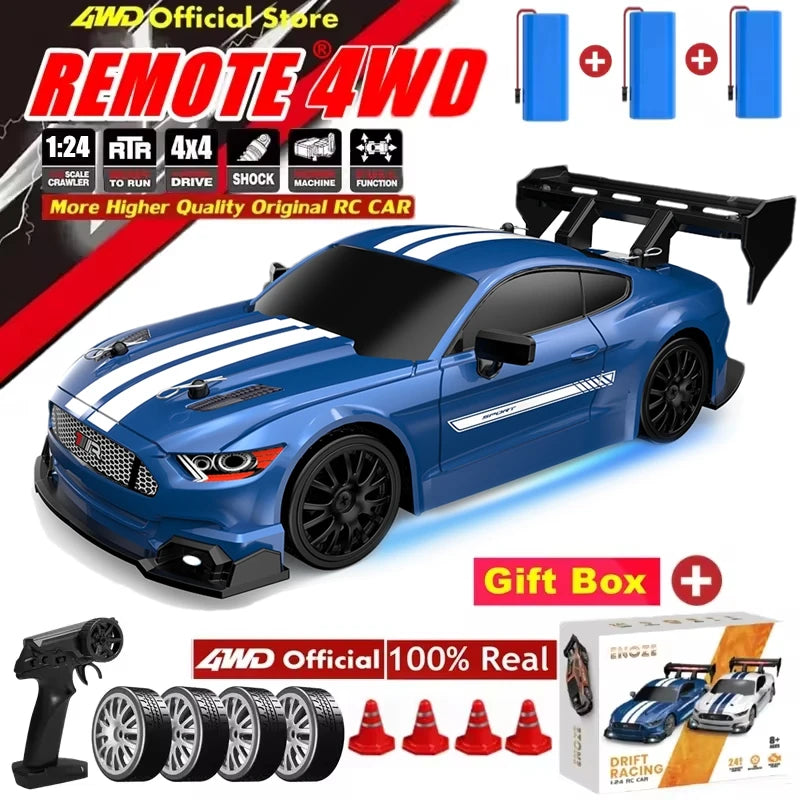 4WD RC Drift Car Remote Control GTRPRO AE86PRO Model 4x4 Racing RTR
