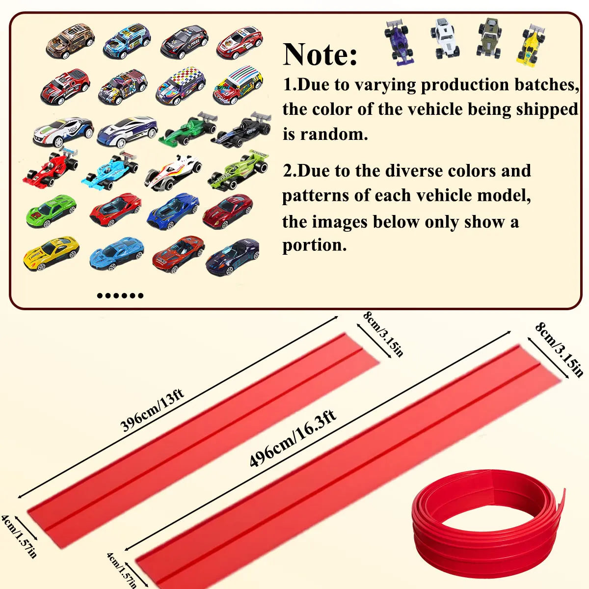 Flexible Race Track Children Toys DIY Double-track Racing Car Ramp