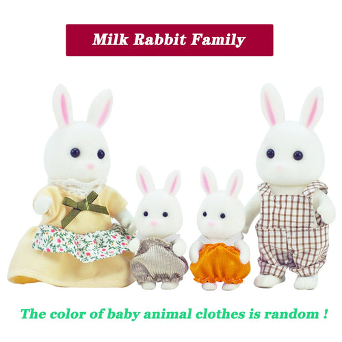 Rabbit Doll 1/12 Micro Dollhouse Reindeer Sheep Elephant Squirrel