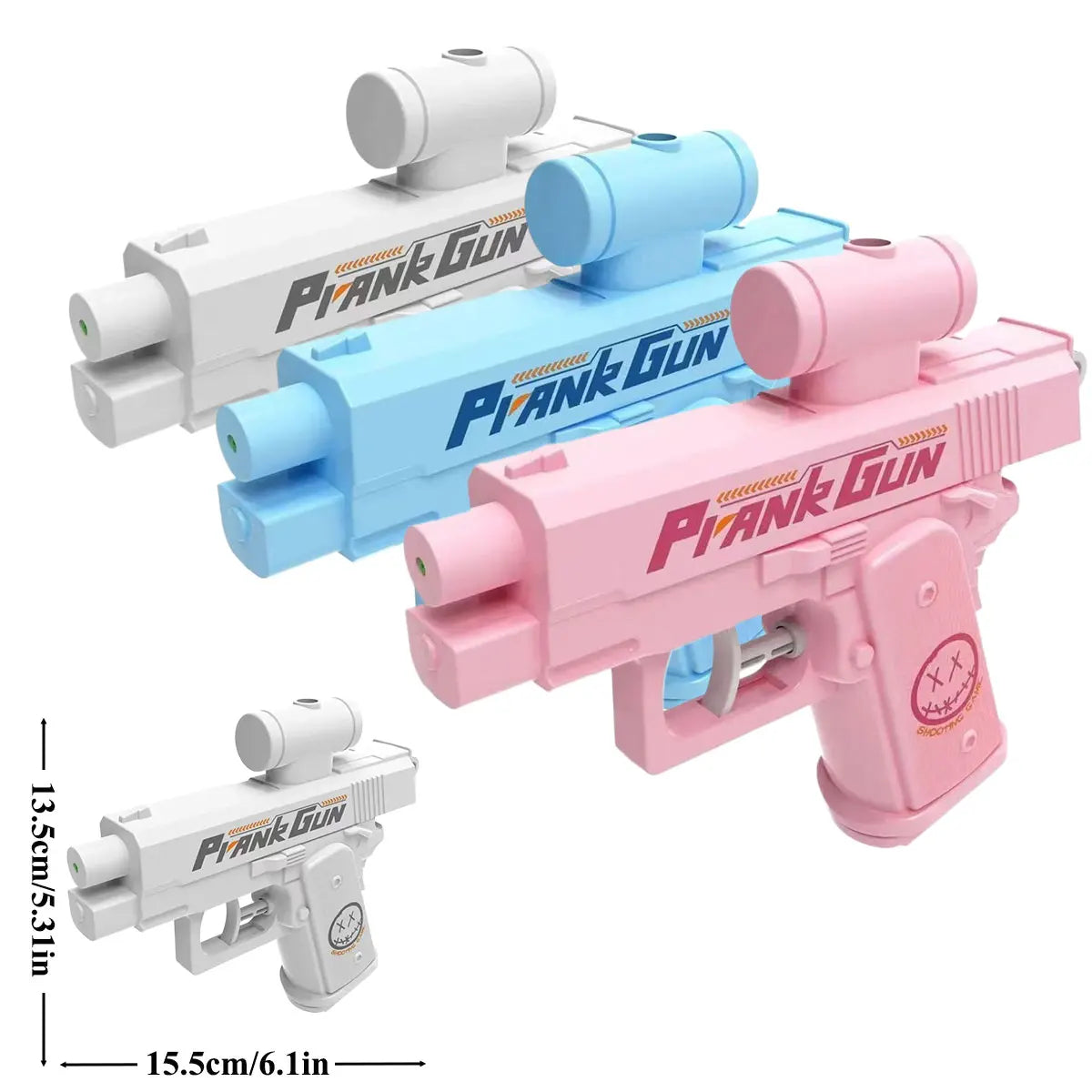 Two-Way Water Gun Prank Water Gun Toy Stress Relief Small Pistol Game