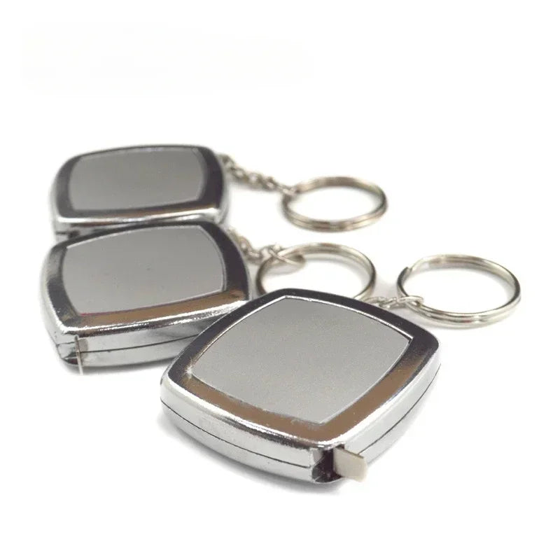 2M Mini Tape Key Chain Portable Cute Small Steel Tape Woodworking