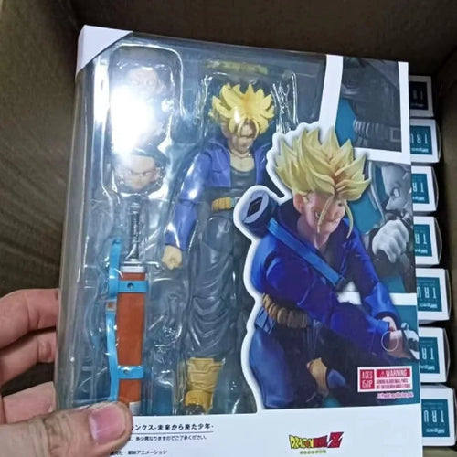 Anime Dragon Ball Z Figures Shf Super Saiyan Trunks Action Figure