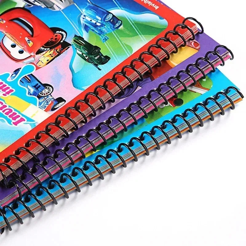 Disney Cartoon Frozen Water Painting Drawing Toys Set Graffiti Minnie