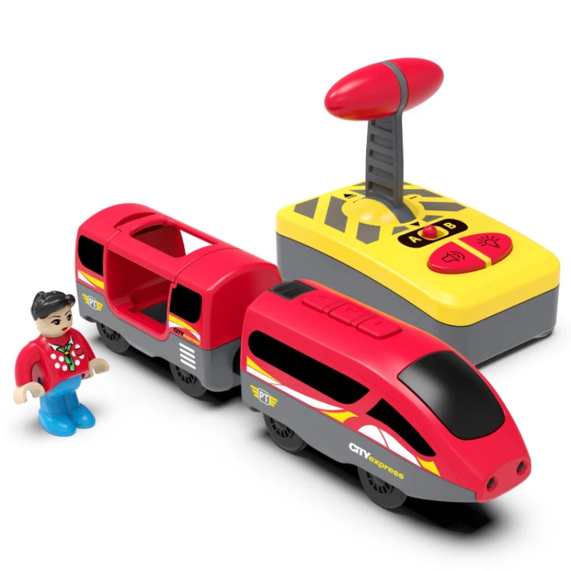 Magnetic Slot Diecast Car RC Electric Train Track Sets Fit for All