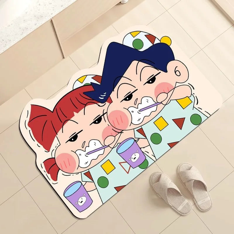 Shower Room Water Uptake Mat Quick Drying Fashionable Home Gifts And
