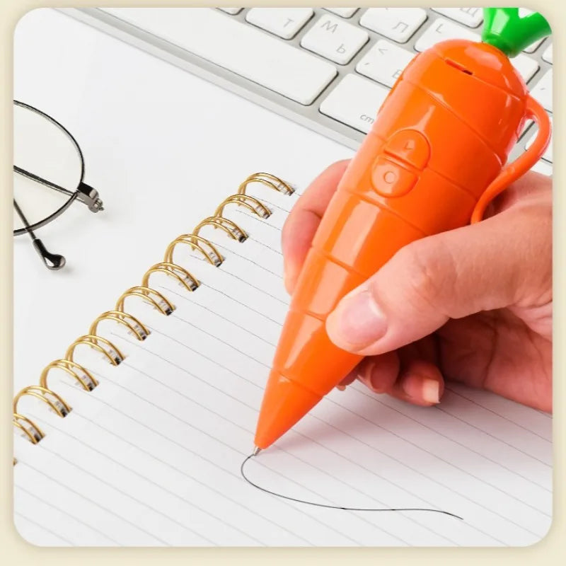 Cartoon Voice Ballpoint Pen with Sound & Light - Fun Writing Pen for