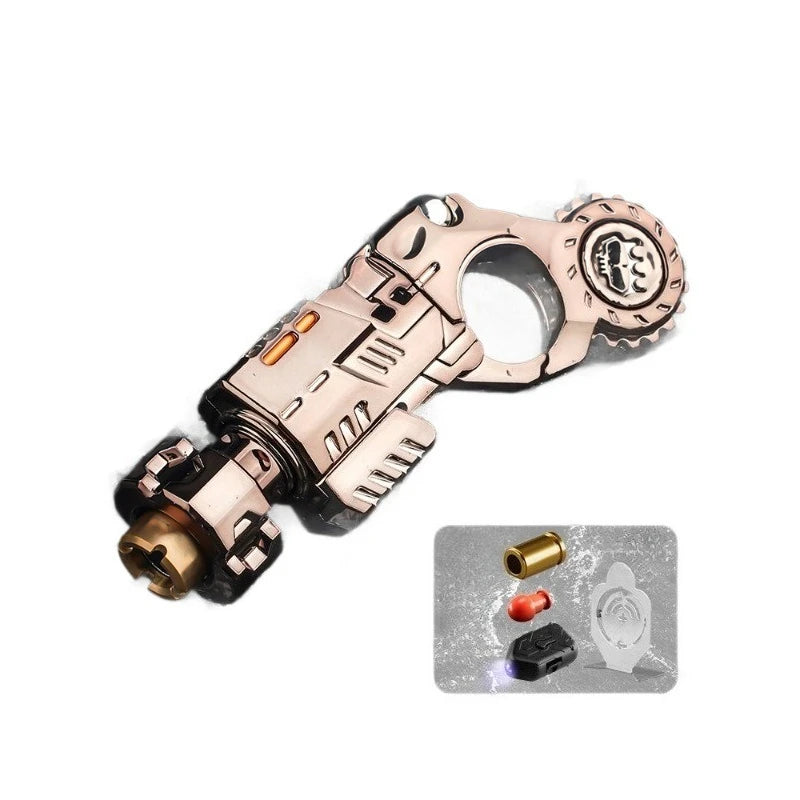 Shell-Ejecting Alloy Toy Pistol Set Stress Relief Fidget Sensory Toy