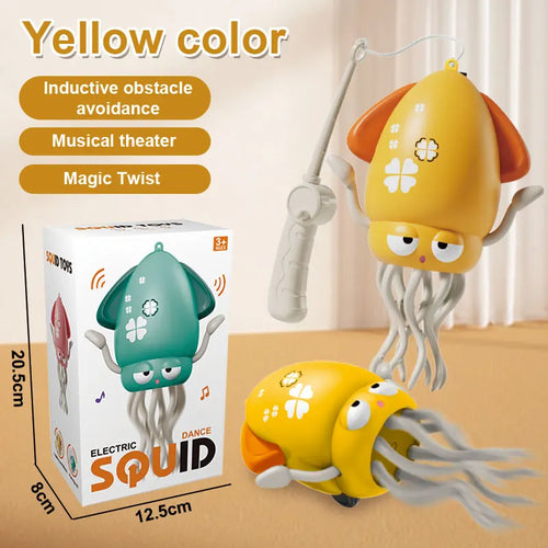 1Pc funny Dancing Octopus toy Crawling Auto-sensing Avoiding Obstacles
