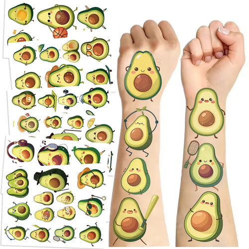 10 Sheets Dinosaurs Tattoo Sticker Temporary Fake Tattoo Arm Hands