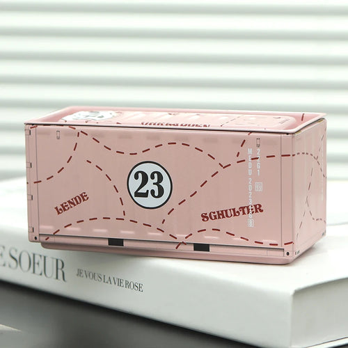Mini Iron Storage Box Creative Decoration Collect Small Items