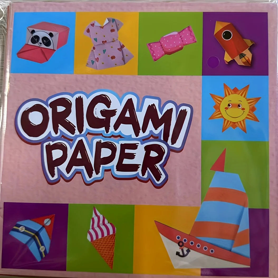 creative origami set, Including 54 Double-Sided Origami Sheets And