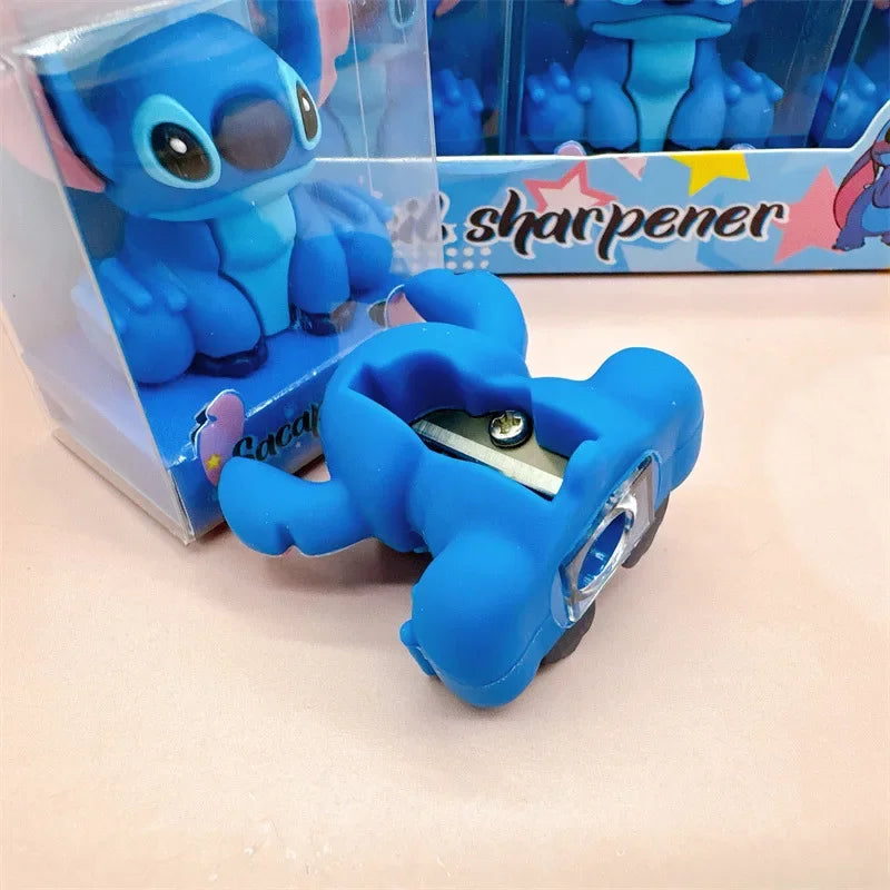 Disney Stitch Pencil Sharpeners MINISO Anime Cartoon Cute Students