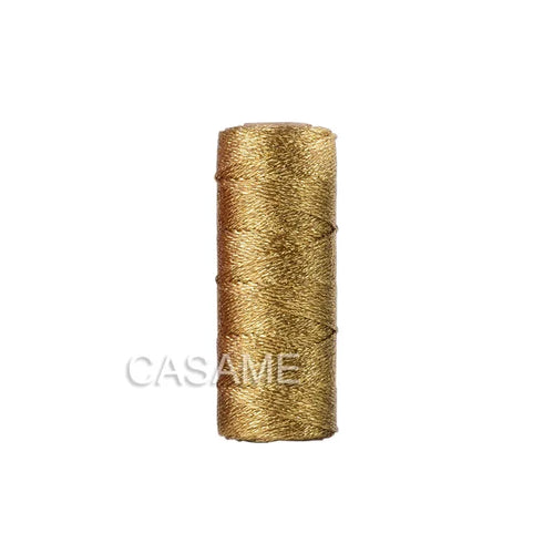 1.5mm 100M Gold Silver Macrame Cord Rope String for Sewing DIY Rope
