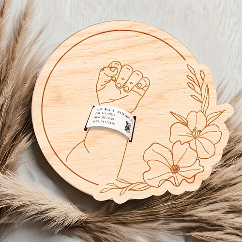 Newborn Engraved Keepsake Holder Photography Accessories  Personalized