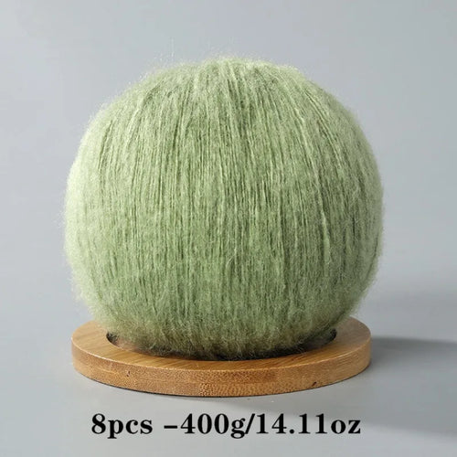 8pcs 400g Mohair Yarn For Crocheting And Knitting DIY Pet Toys  DIY