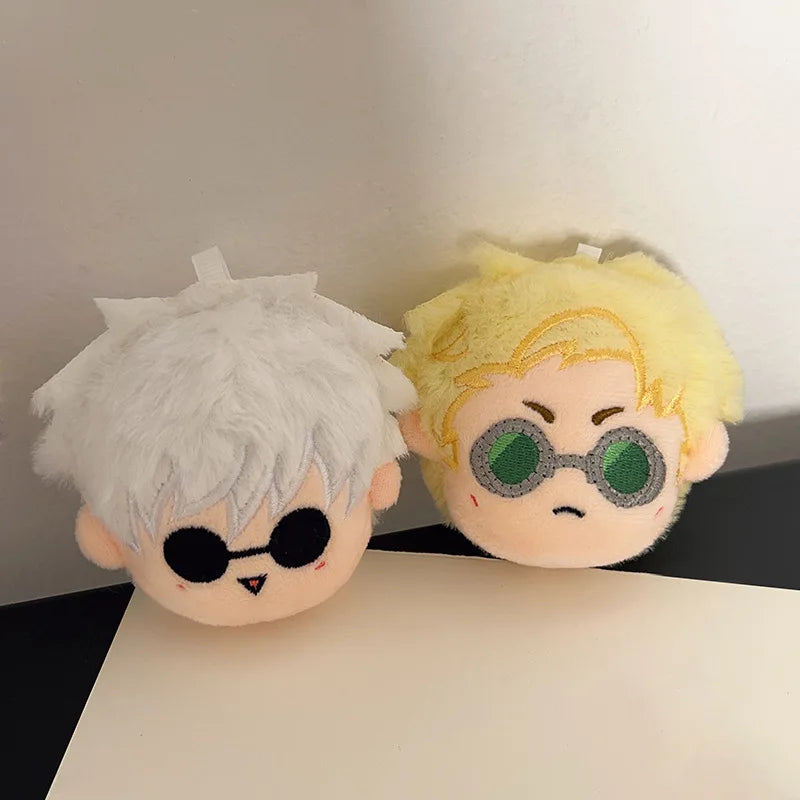 Anime Jujustu Kaisens Plush Pendant Keychain Gojo Satoru School Bag
