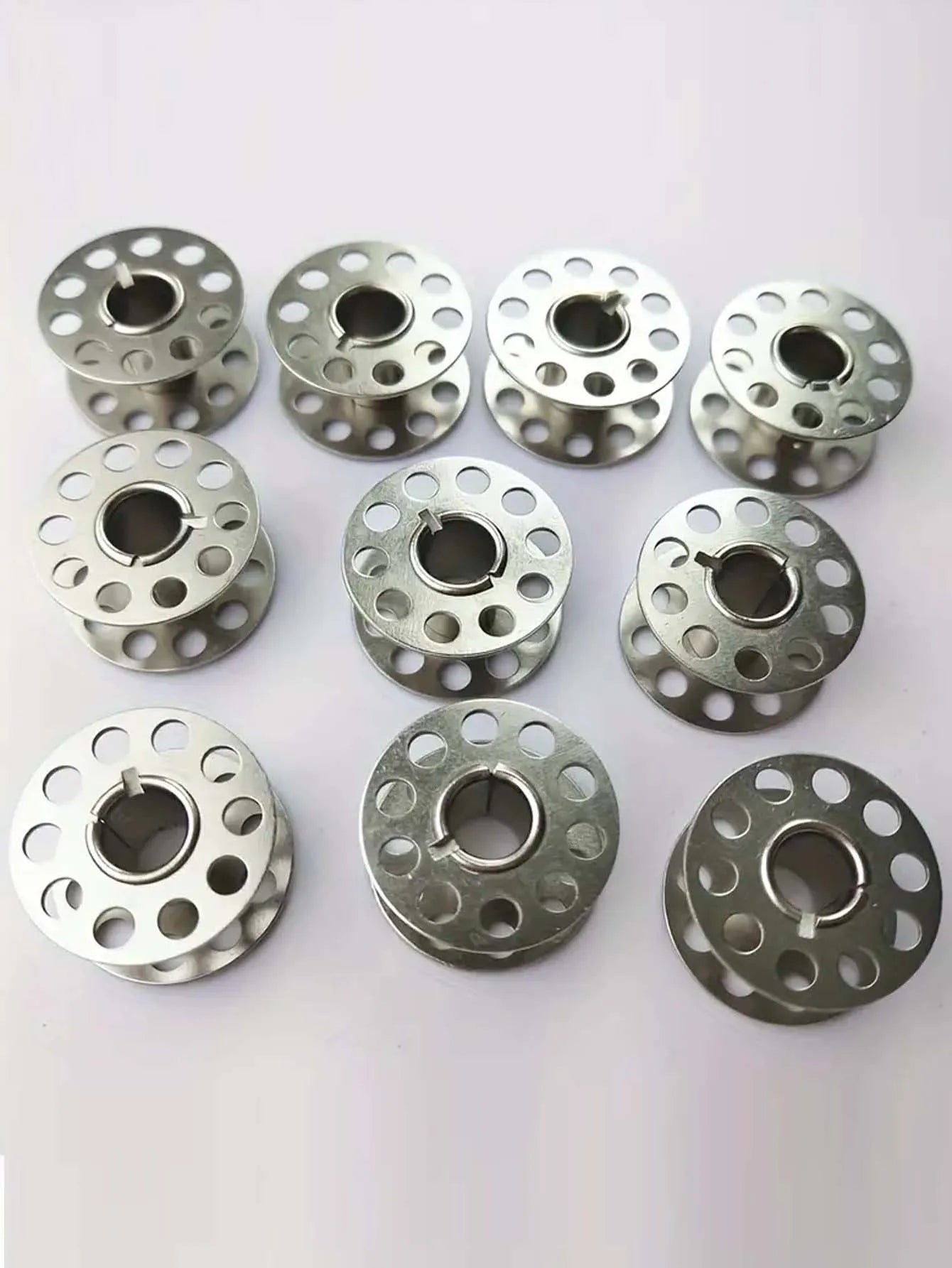 Stainless Steel Bobbins for Brother Sewing Machines Durable Metal