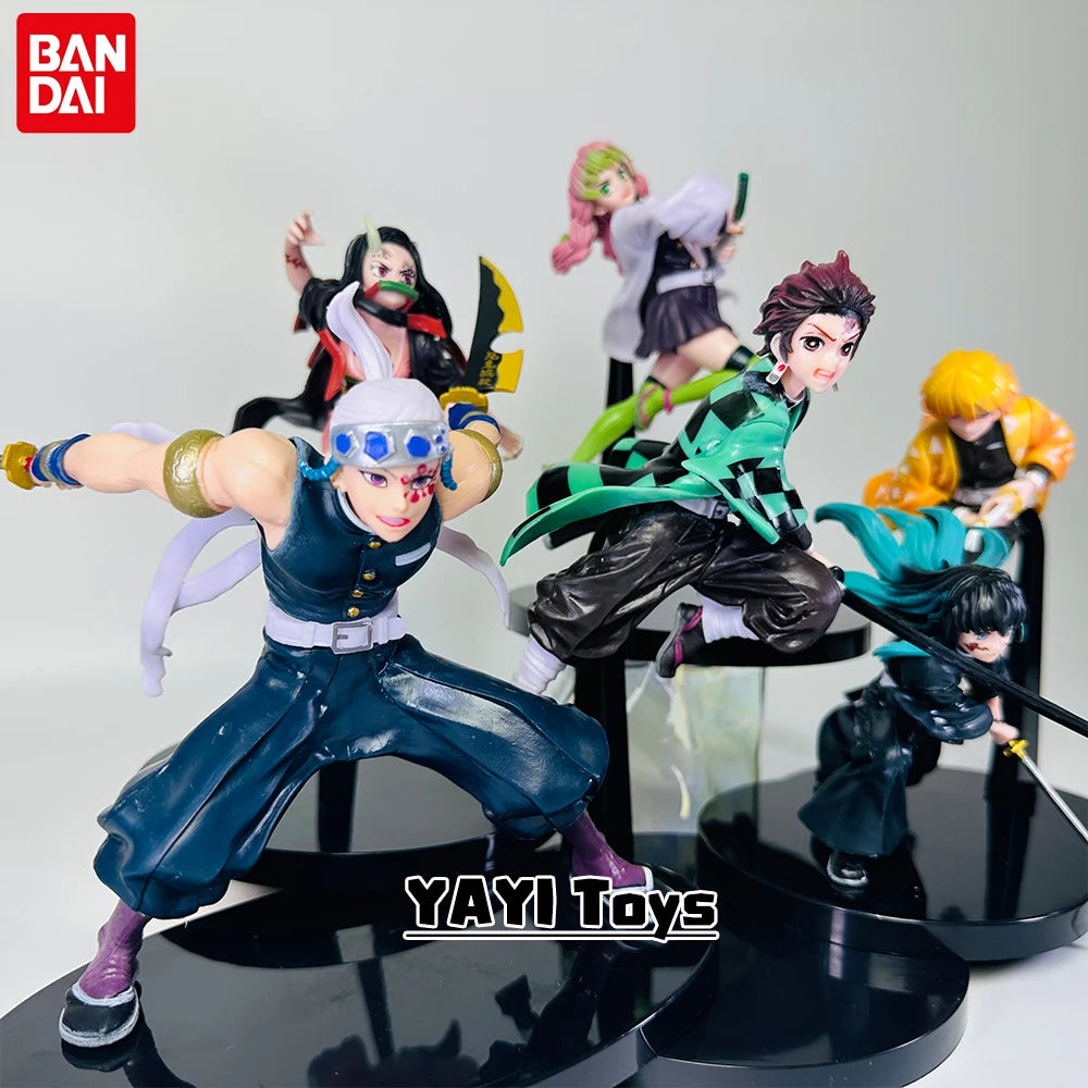 Hot Anime Demon Slayer Figure Tanjirou Agatsuma Zenitsu Kyoujurou
