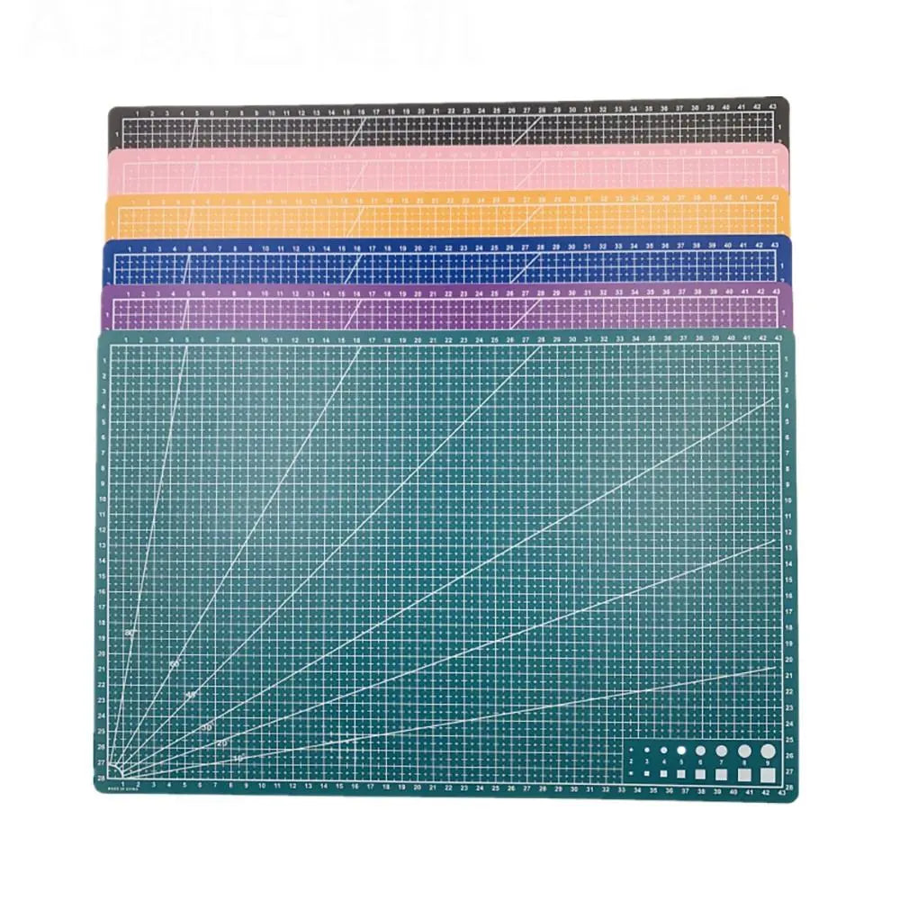 PVC A3 A4 A5 PVC Cutting Mat Cutting Board Workbench Patchwork Sewing