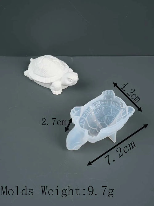 Stereo Turtle Silicone Candle Mold DIY Handmade Animal Shape Aromath