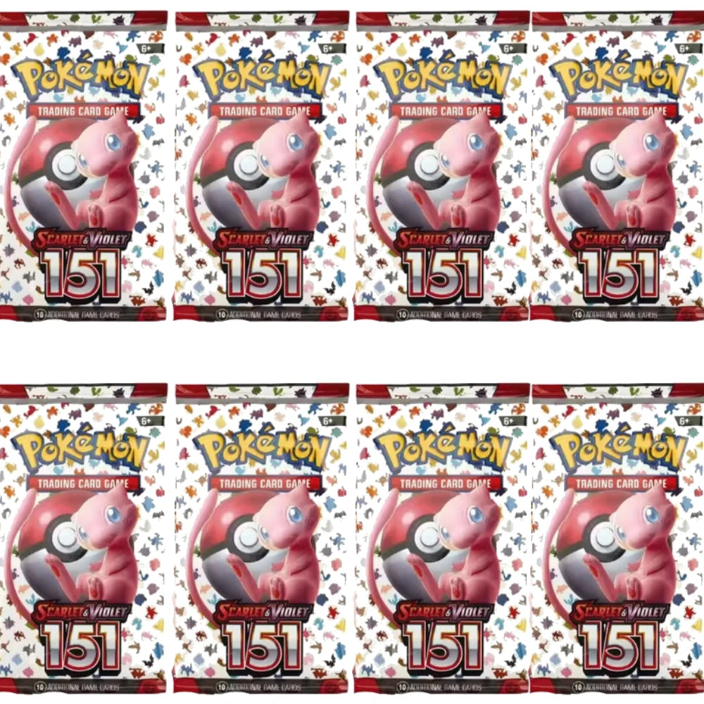 40 Pcs Pokemon Card Prismatic 151 Evolutions English Booster Battle