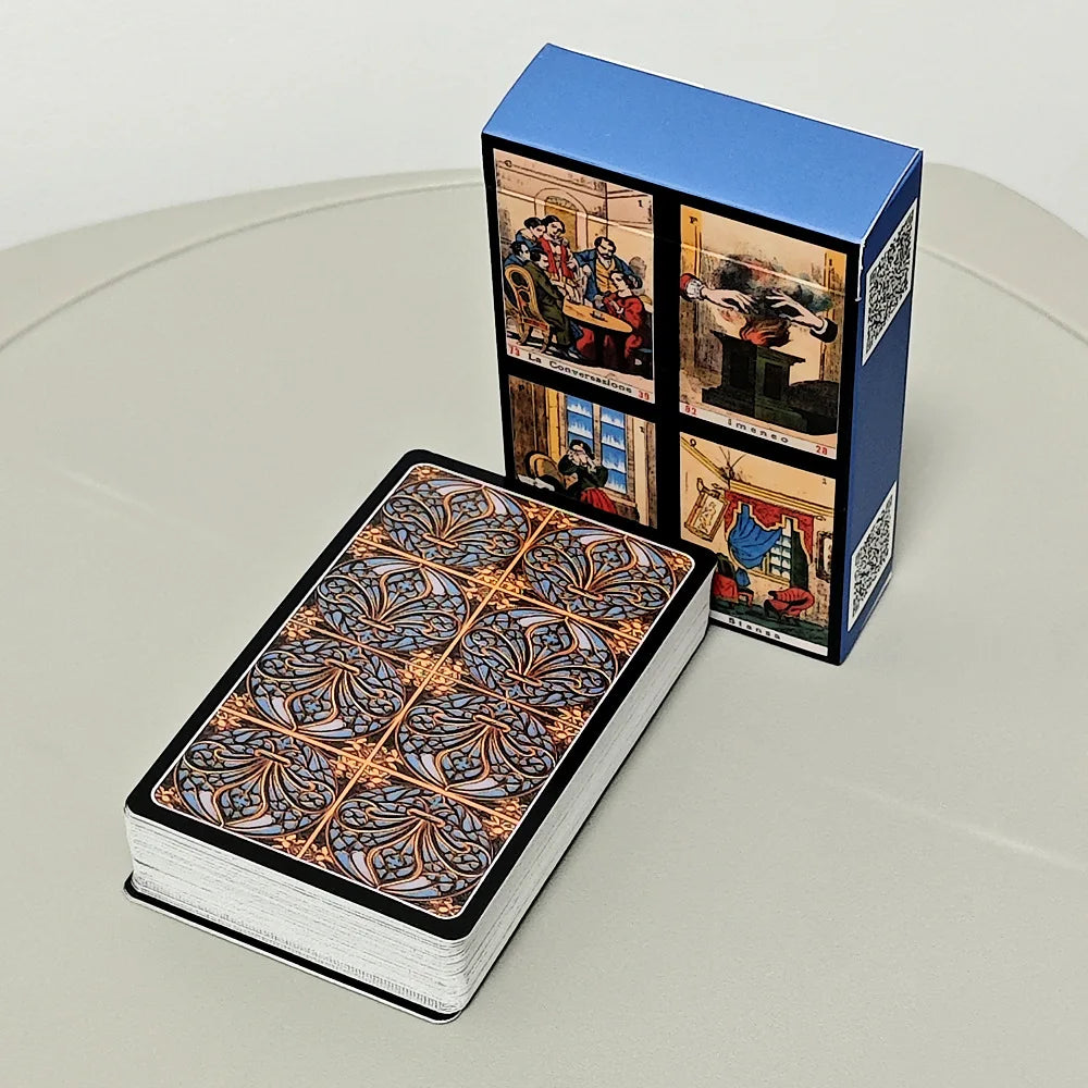 52 Pcs Oracle Sibyl Cards 9*6cm Every Day Oracle Deck Sibilla Italian