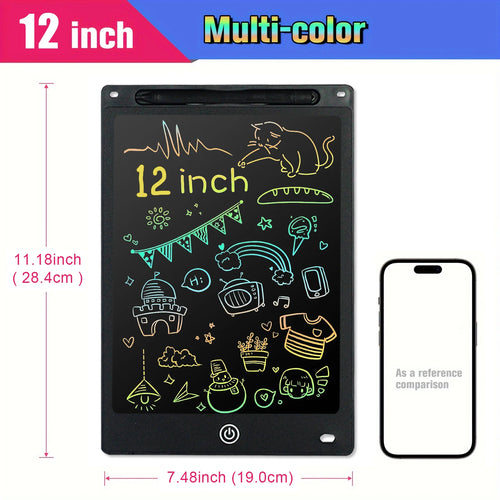 8.5" /10"/12" Drawing Board LCD Writing Tablet For Kids Montessori
