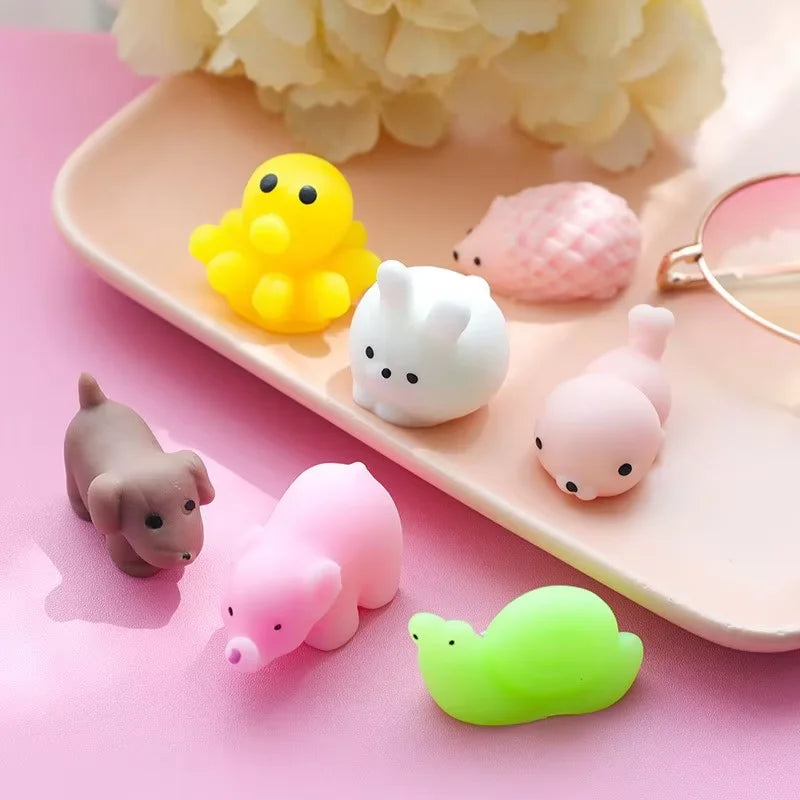 18 Pcs Mini Release Stress Animal Pinch Music Children Simulation