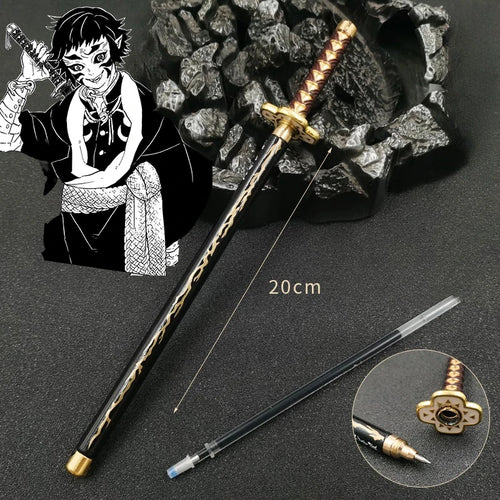 20cm Demon Slayer Signature Pen Mitsuri Shinobu Alloy Real Size