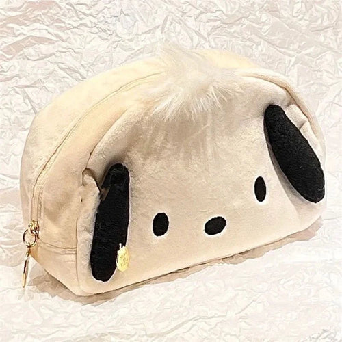 Kitty Pochacco Cute Plush Japanese Ins Style Pencil High-capacity Case