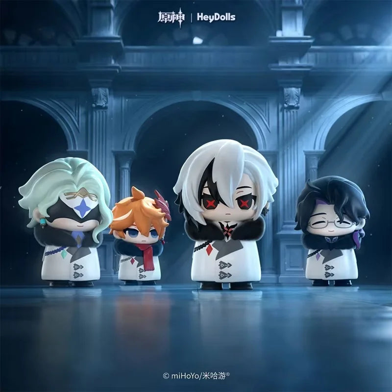 Mihoyo Genshin Fatui Harbinger Blind Box Anime Figure Collectible
