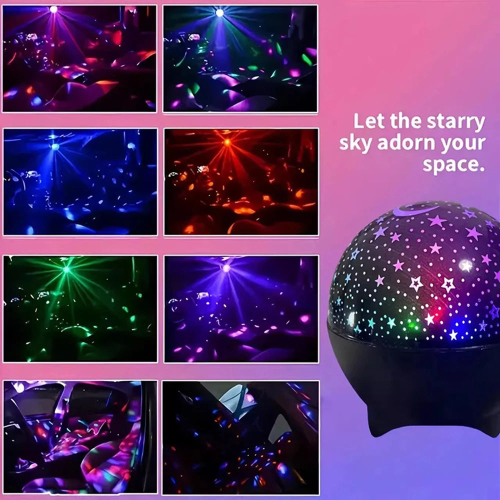 LED Lights Projector Starry Sky Night Light Projector Baby Lamp Decor