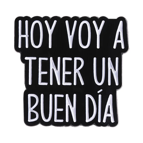 Funny Spanish Quote Enamel Pins Te Calmas O Te Calmas Despues No Digas