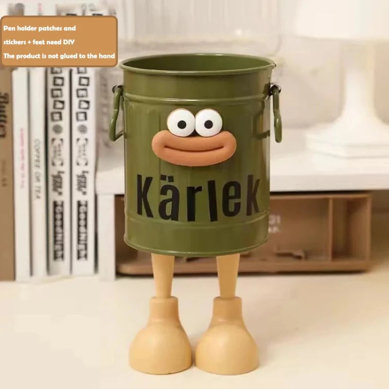 1 Pc cartoon pen holder, simple storage holder, for office storage,