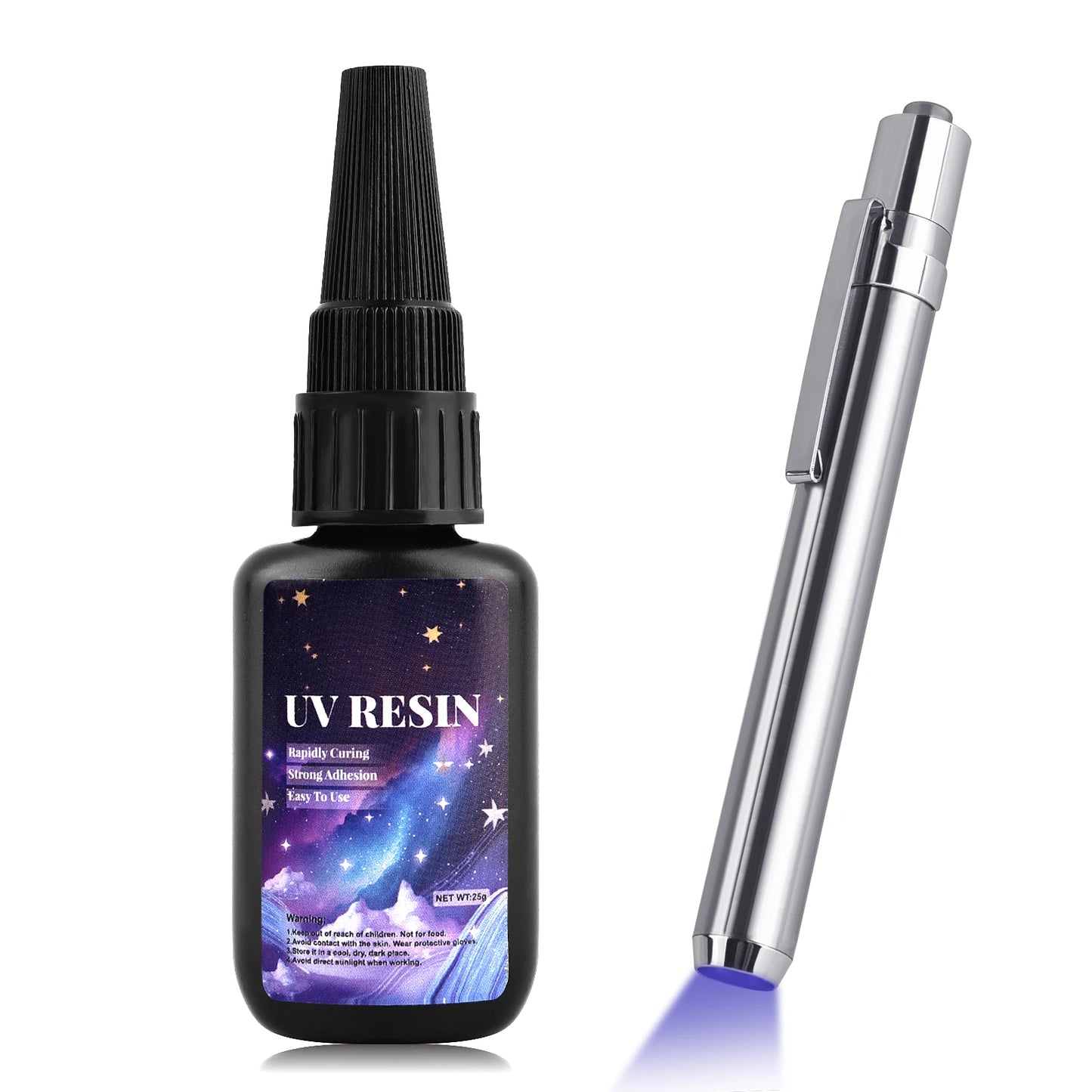 25g UV Resin Glue Bonding & Welding UV Glue Kit With Light