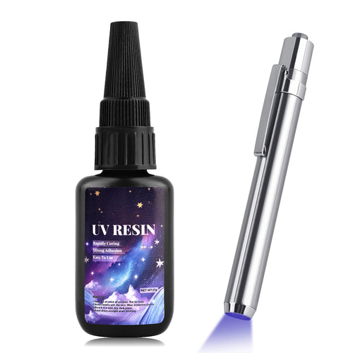 25g UV Resin Glue Bonding & Welding UV Glue Kit With Light
