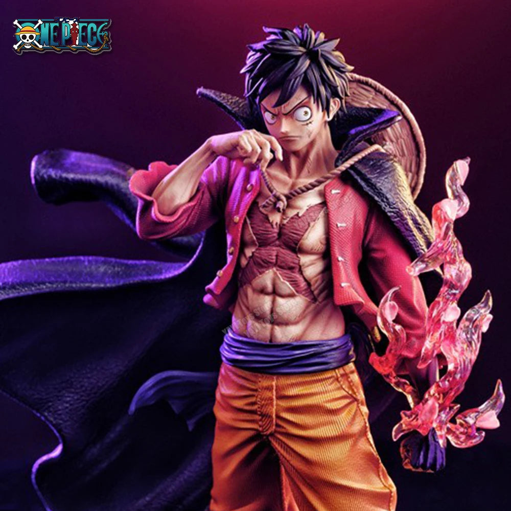 17Cm One Piece Anime Figures Monkey D Luffy Sun God Nika Action