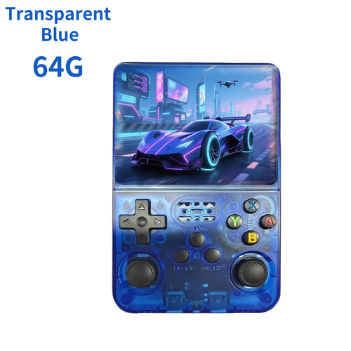 R36S Retro Handheld Video Game Console ARKOS System 3.5 Inch IPS