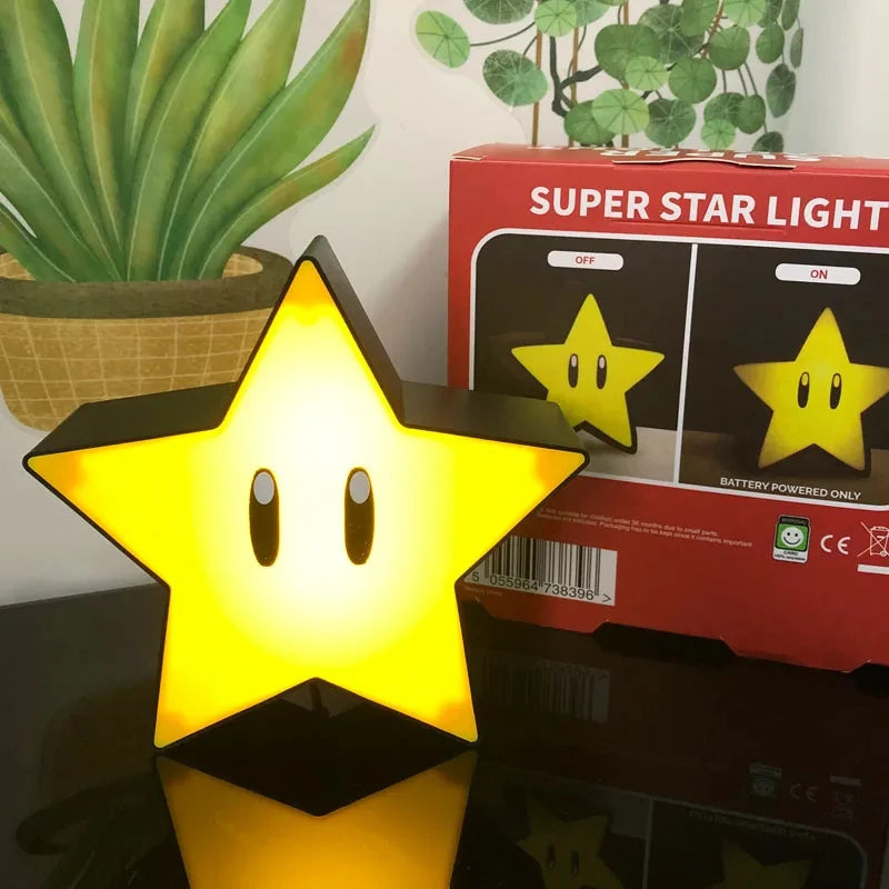 Super Star Light Figure Led Music Night Light Sound Usb Charging Desk