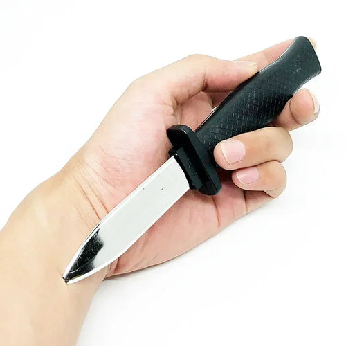 Retractable Prank Knife - Harmless Plastic Comedy Prop for Adults &