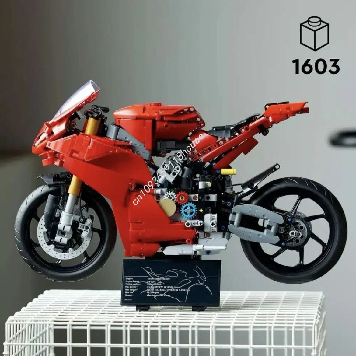 2025 MOC Technical 42202 Ducatis Panigales V4 S Motorcycle Building