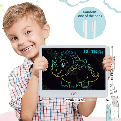 11/13/16 Inch LCD Drawing tablet Writing Board Kids Doodle Painting