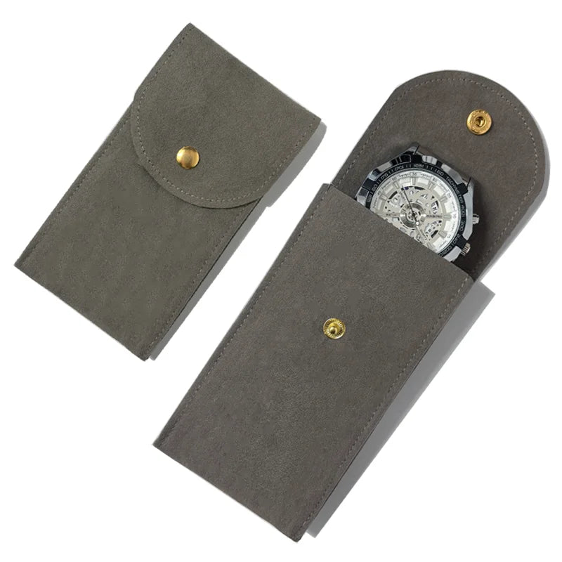 Embers Watch Bag Blue Black Green Watch Box Flannelette Gift Box