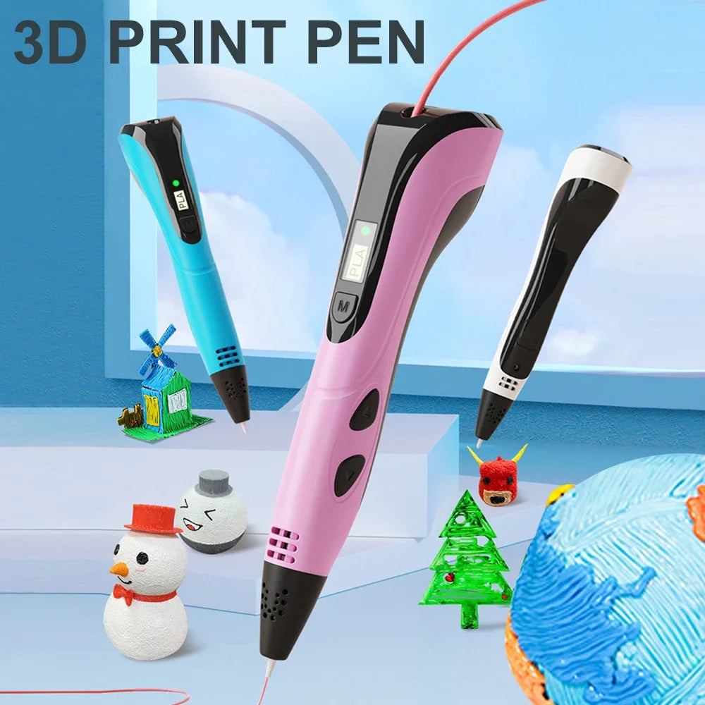 2022 NEW 3D Printing Pen 3d Pen Set for Kids Chidren Child's Birthday
