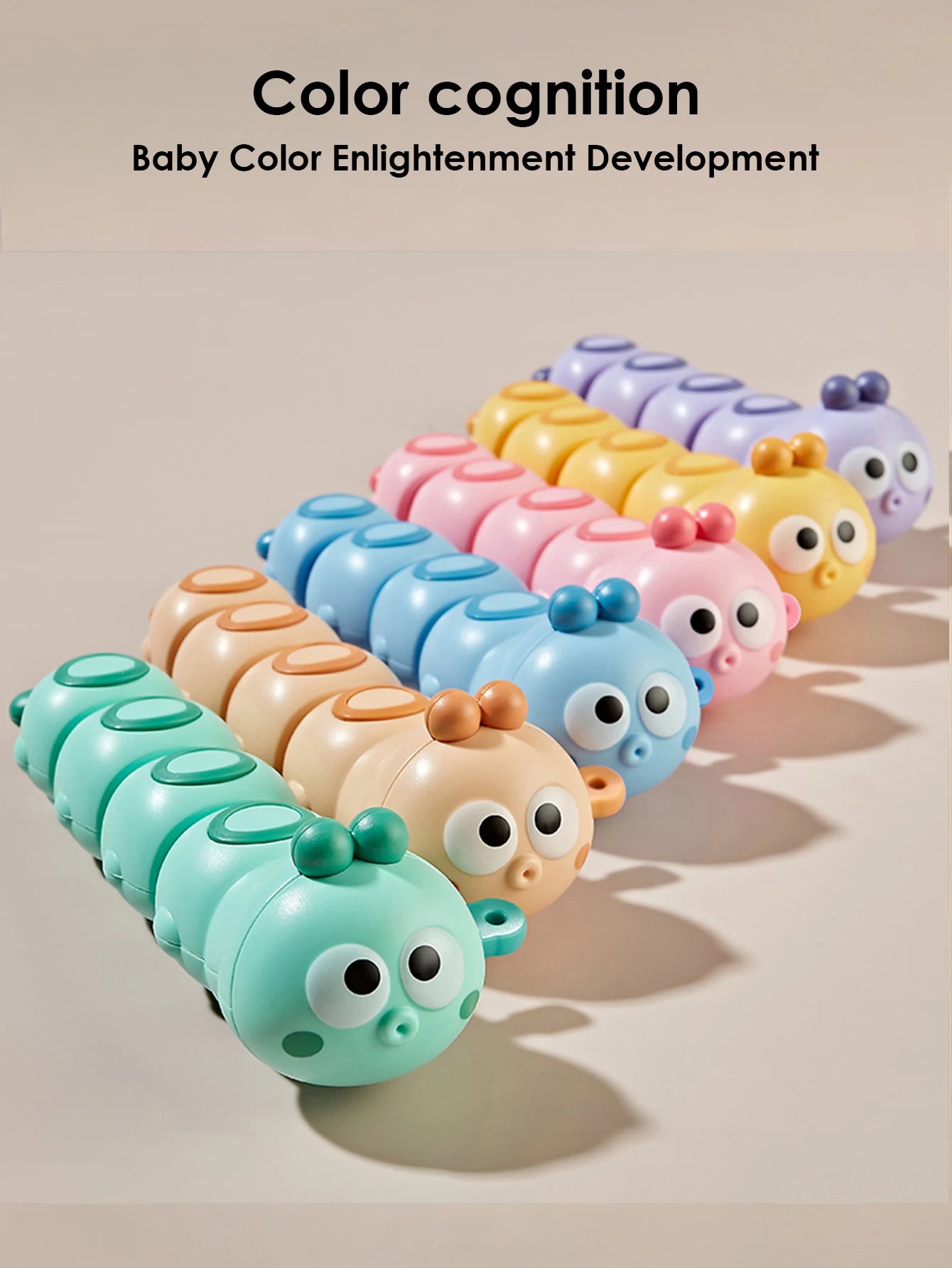 1pcs Cute and Fun Chained Caterpillar Toys for kids Crawling toy,Toy