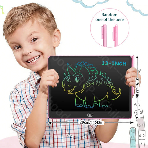 11/13/16 Inch LCD Drawing tablet Writing Board Kids Doodle Painting