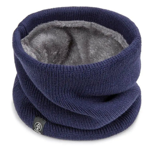 Winter Neck Warmer Scarf Fleece Lined Windproof Gaiter Soft Thermal