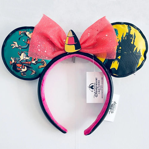 Disney Princess Headband Mickey Ear Rapunzel Snow White Sequin Bow